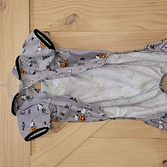 NWT | Berkshire Dog × Peanuts Fall Halloween Snoopy & Woodstock Pajamas | Large - Picture 6 of 8